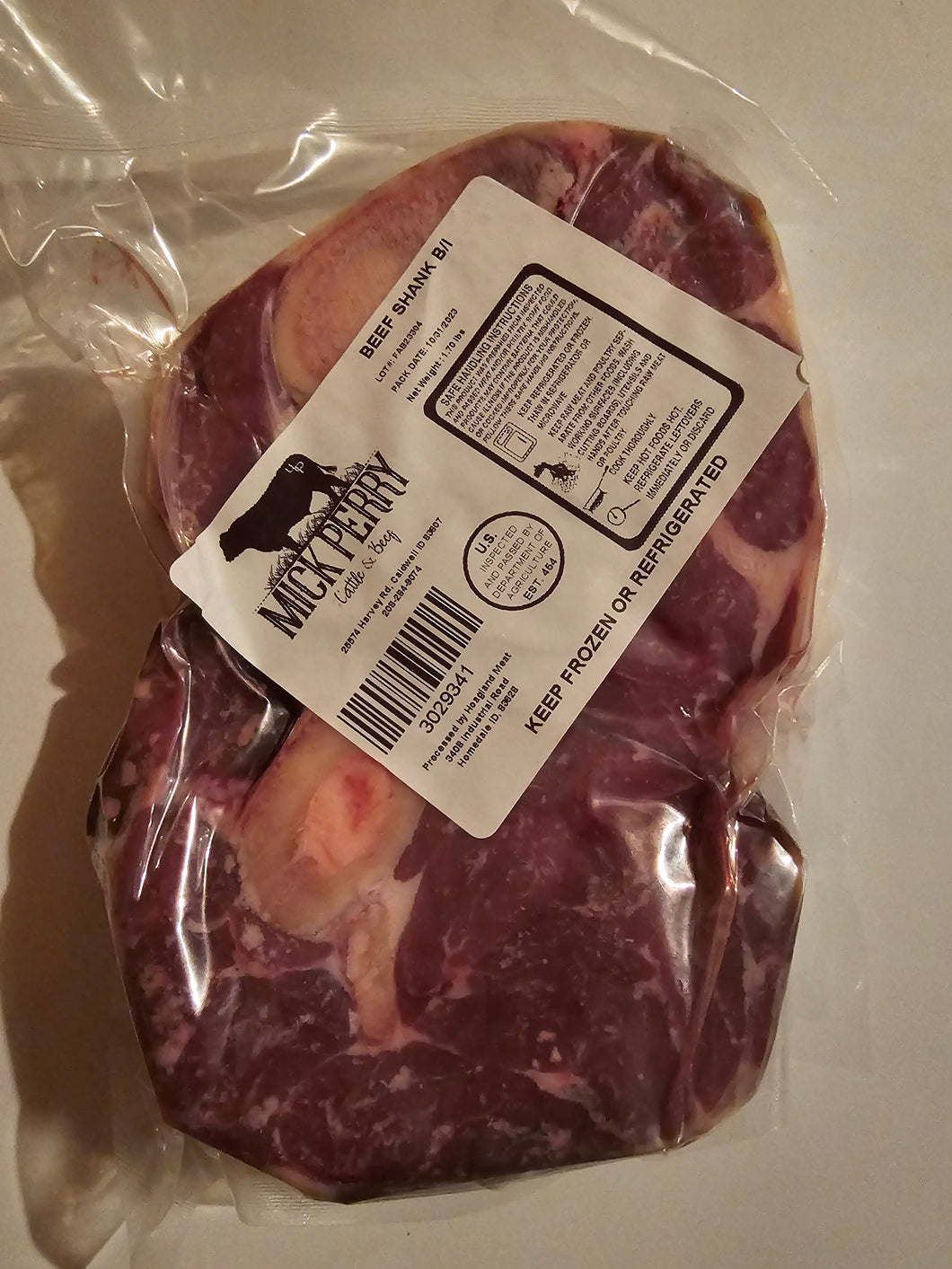 Osso Bucco (Shank) 2/pk