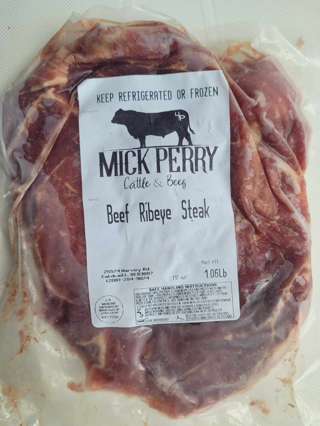 Ribeye Bone Out 2/pk 1